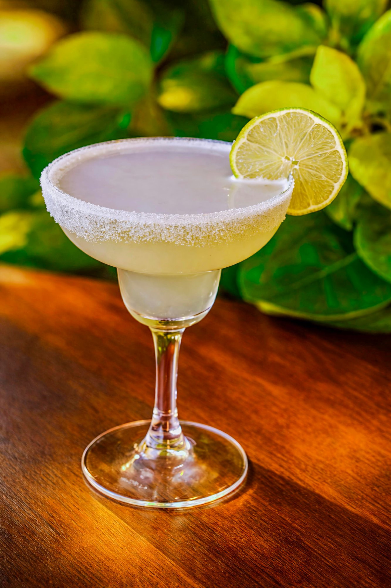 Margarita cocktail at La Familia restaurant Tenerife